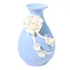 Newly Ceramic porcelain White and blue flower vase for home/party decoration