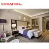 Veneer finished Modern sheraton hotel furniture for hotel bedroom
