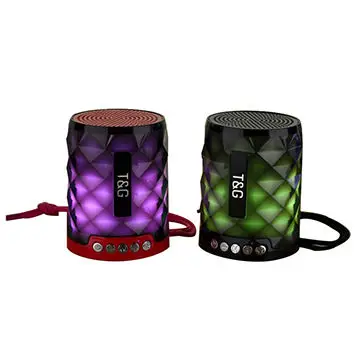 Portable Mini Stereo LED Light Bluetooth 5.0 Speaker For Phone PC - ANKUX Tech Co., Ltd