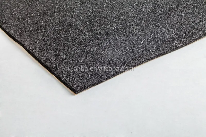 GY -03rough surface foam rubber sound deadener