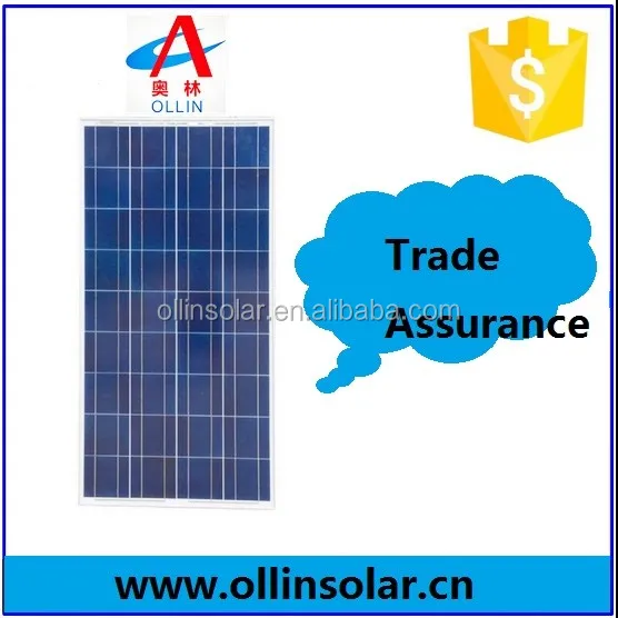 solar module solar panel poly 100w at low price made in china