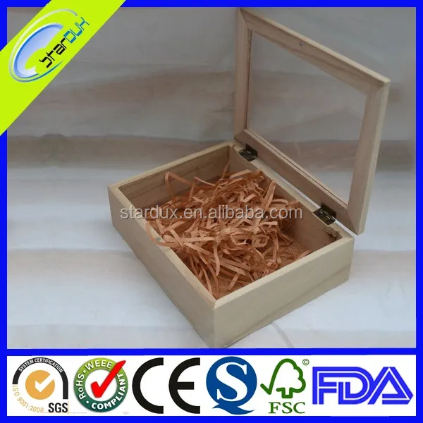small fancy wooden box for gift