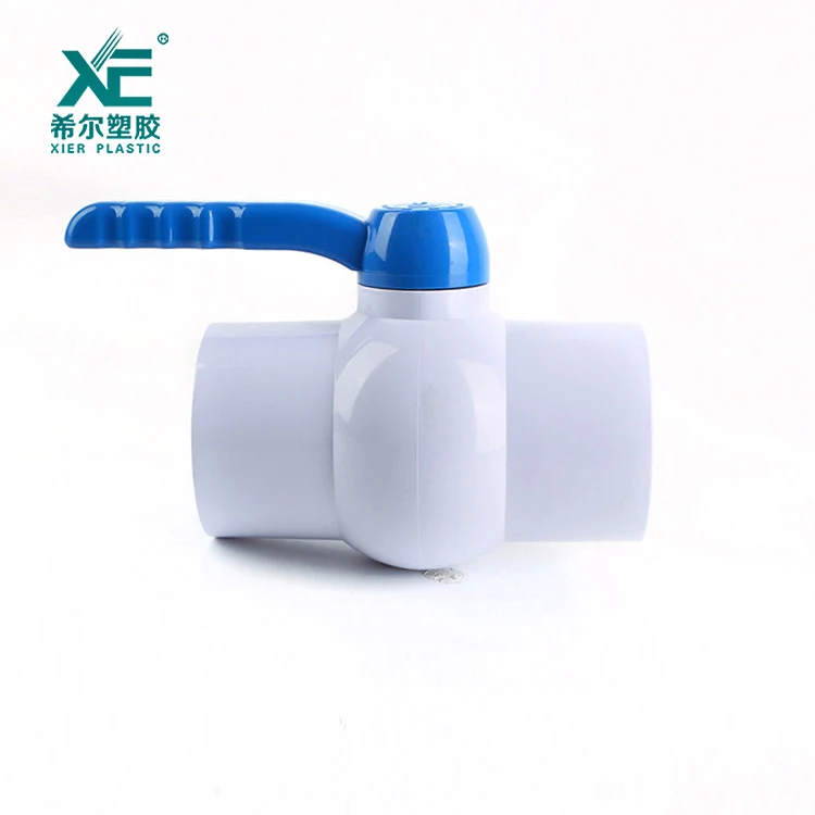 China Manufacturer Good Price Plastic Pvc Compact Water Ball Valve