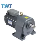 220v380v brush 3 phase 0.1kw 0.2kw 0.75kw 1.5kw 2.2kw electric small gear motor