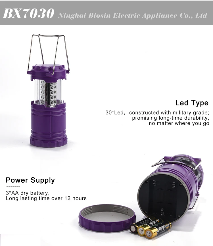 60lumen camping lantern china