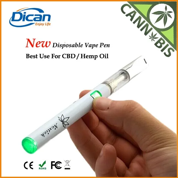 2016 dican new product cbd 510 glass vape pen ecig nextick model