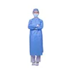 China supplier sterile long sleeve protective coverall lab coats disposable