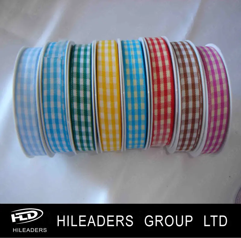 CC03 Decorative 2014 Grid RibbonTartan RibbonCheck Ribbon (2)