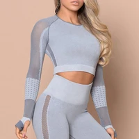Women Gym Fitness Sportswear Bra and Pants Running Suit Seamless Sport Mesh Leggings Yoga Sets
Women Gym Fitness Sportswear Bra and Pants Running Suit Seamless Sport Mesh Leggings Yoga Sets