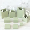 In stock high quality green jewelry packaging box