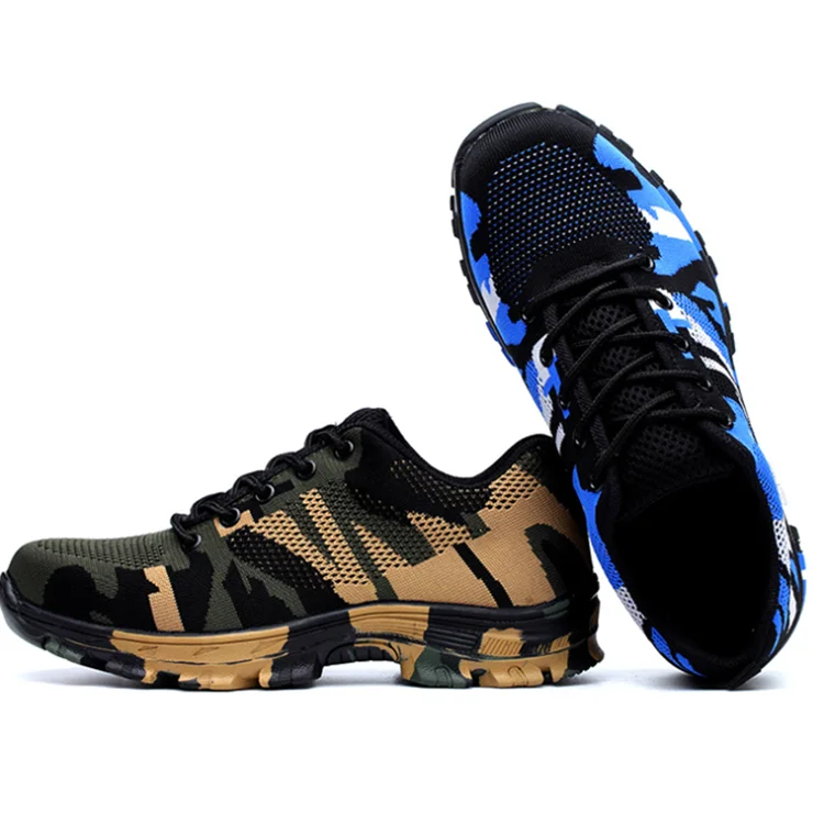 Men camouflage fashion safety shoes fashion puncture-proof safety shoes breathable site work shoes
Men camouflage fashion safety shoes fashion puncture-proof safety shoes breathable site work shoes