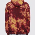 Fashion Blue Tie Dyed Oversized Pullover Hoodies
