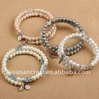 pearl rosary bracelets fashion bracelet alloy cross bracelet