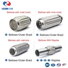 Wholesale The Auto Car Muffler Bellows Join Flex Connector Stainless Steel Flexible Exhaust Pipe for exhaust