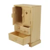 desk small wooden furniture cabinet jewelry storage gift boxes drawer
