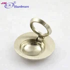 Round shape dia 55mm concealed cabinet door handle