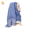 2019 Muslim lace shawl women baotou new long scarf hijab neckerchief