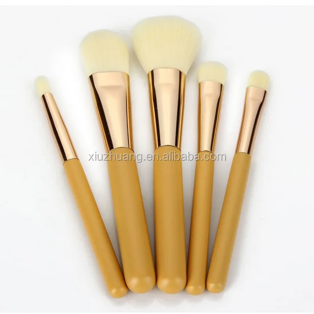 5pcs set cosmetics makeup brush set