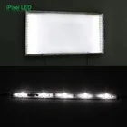 Hot sale 24v smd 3535 edge light high power haed led strip led 5leds rigid bar with lens