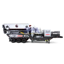 Professional manufacturer crushing line mobile cone crusher machinery