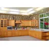 For villa custom designs modern kitchen cabinet solid wood