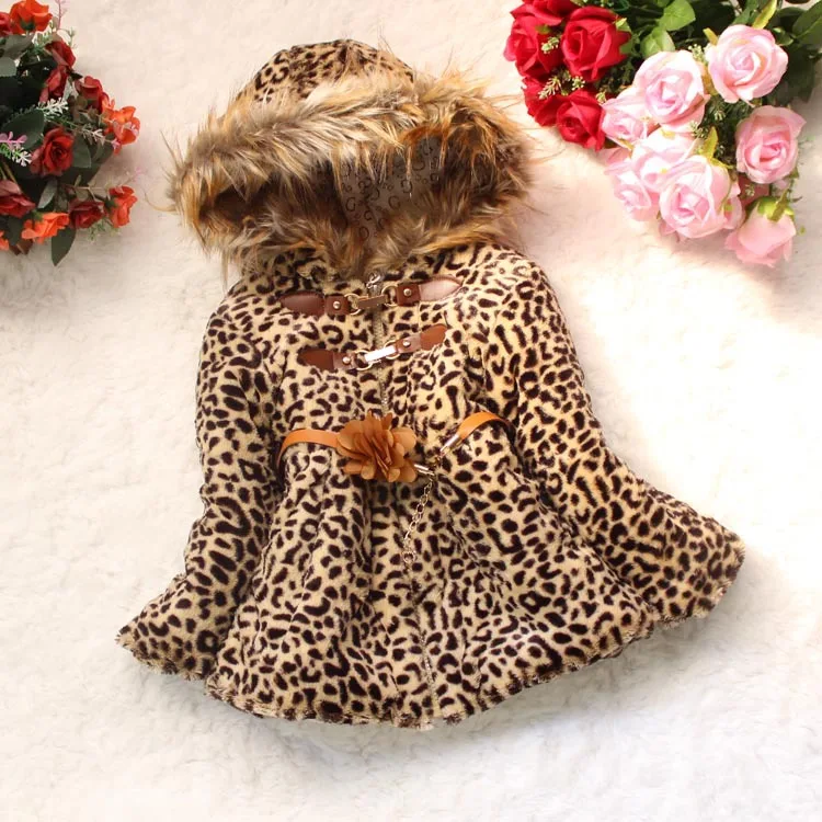 Imitation fur children's jacket baby cute clothing long-sleeved fur coat wholesale, Leopard
Imitation fur children's jacket baby cute clothing long-sleeved fur coat wholesale, Leopard