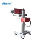 Advertising Company Laser Printer Co2 Cabel Wire PVC Pipes Laser Co2 Glass Tube Marking Machine Laser Jet Printer