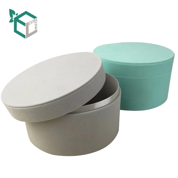 custom high grade jewelry gift flocking packaging cardboard box