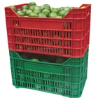 Square stackable vegetable and fruit plastic turnover box