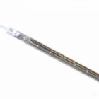 Electric halogen Infrared heater lamp with gold reflector