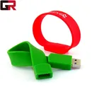 Bulk Cheap Silicon 8GB USB Flash Drives 4GB Silicone USB Bracelet/Wristband USB