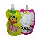 Spout Yes Stand Up Packaging Pouches Custom Logo Stand Up Energy Drink Pouch With Spout Packaging