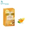 Wholesale OEM organic lemon ginger tea instant ginger tea granules