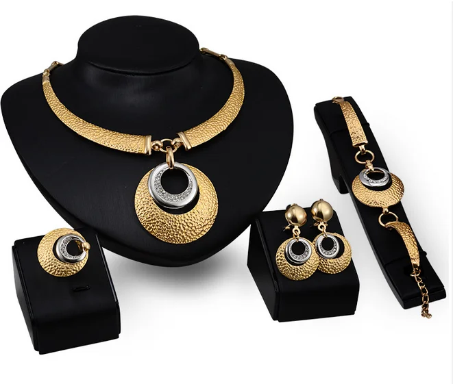 Eyes Circle Type Shape Exquisite Jewelry Sets Dress Fashion Necklace Earrings Party Set 4Pcs for Women
Eyes Circle Type Shape Exquisite Jewelry Sets Dress Fashion Necklace Earrings Party Set 4Pcs for Women