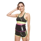 New design elastic neoprene sweet sweat waist slimming trimmer belt with pocket
