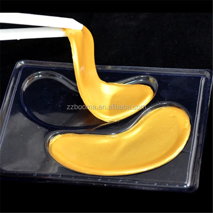 Hot Sale 24K Gold Crystal Collagen Eye Mask Gel Eye Mask