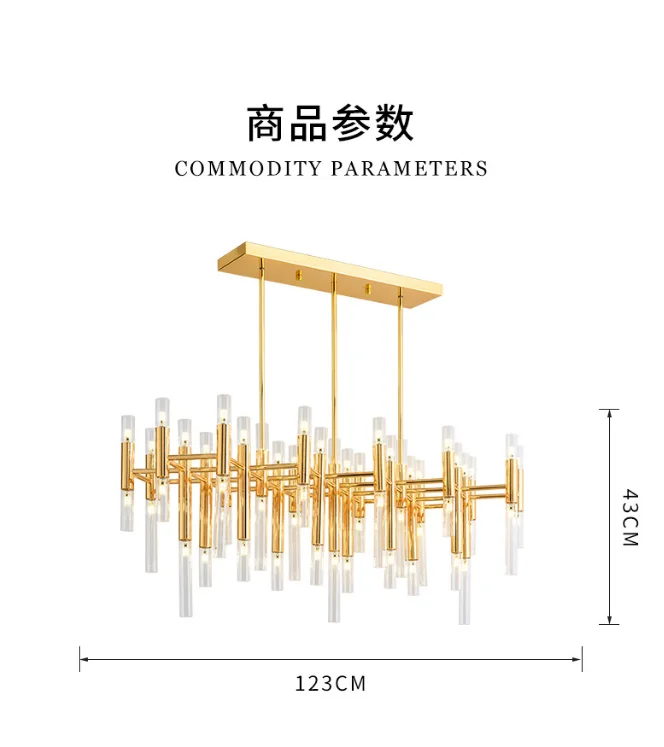 Indoor modern luxury gold metal residential hotel lobby high quality wholesale chandeliers pendant lights