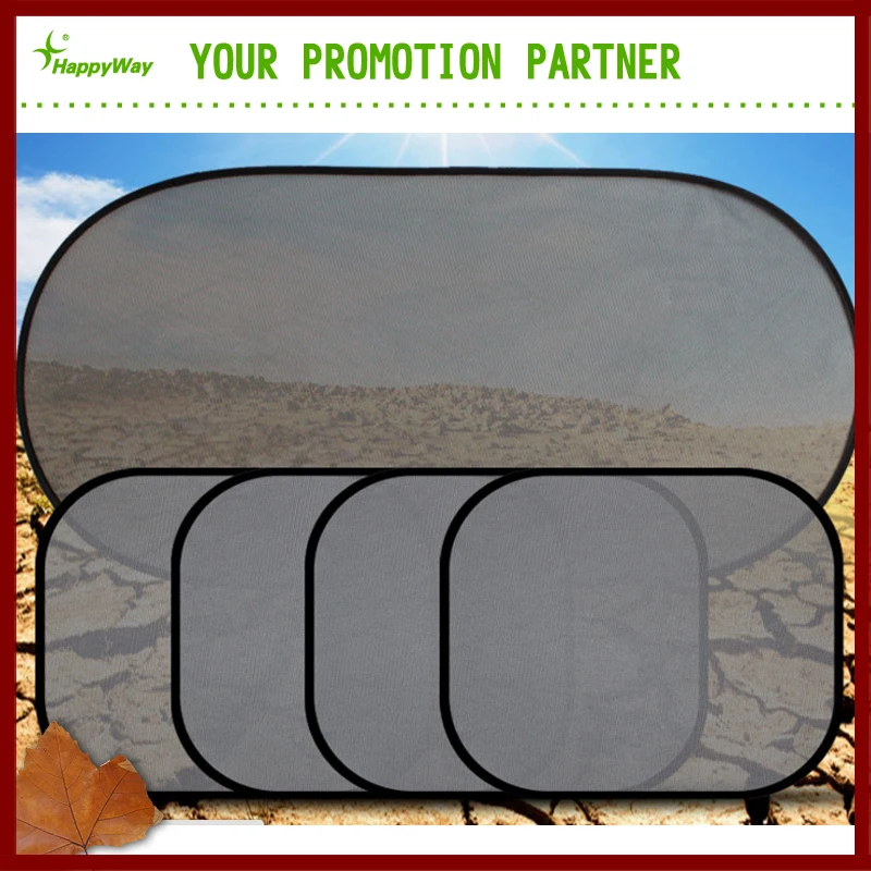 Custom Promotional Foldable Car Windshield Window Sunshade