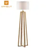 Hot Sale Modern Original Wood Unique Standing Hotel Floor Lamps