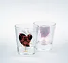 Hot sale cute 2oz transparent glass bar supply shot glass
