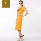 China supplier clothing summer dresses women lady loose long t-shirt dress