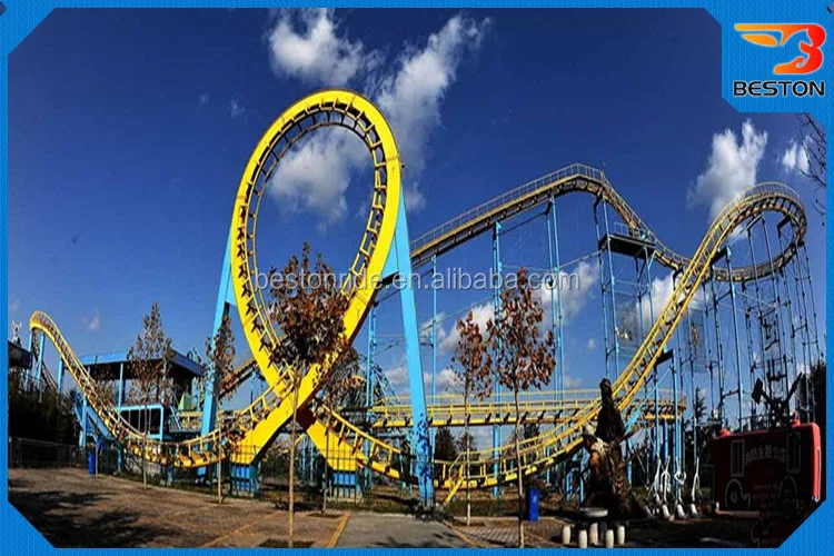 cheap thrilling ride spinning used roller coasters for sale