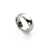 Unique magnetic product stainless steel sterling silver ring