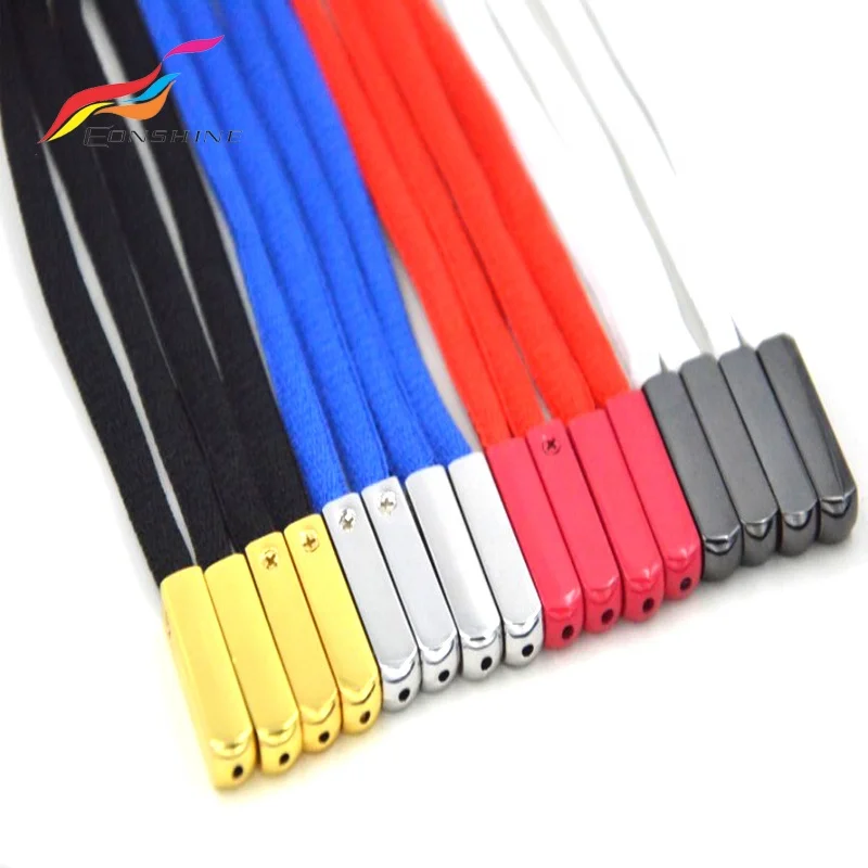 Decorative Metal Tips Shoelace Tip Metal shoelace Aglet with Mini screws, 6 color;gold;silver;gun black;white;red;royal blue
Decorative Metal Tips Shoelace Tip Metal shoelace Aglet with Mini screws, 6 color;gold;silver;gun black;white;red;royal blue