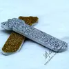 mini nail file with shining powder