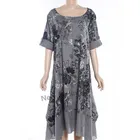 Top quality casual style loose maternity maxi dress for office