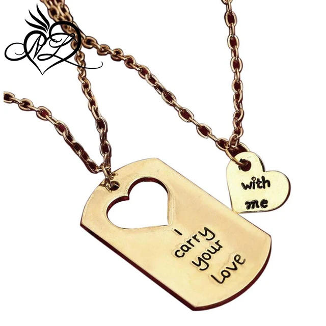 product name: stainless steel romantic couples heart key crystal