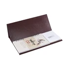 2019 Excellent quality custom standing Desk Calendar, promotional custom advent folding desk calendar