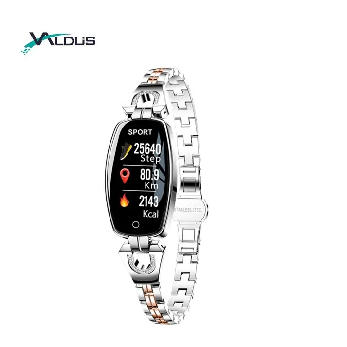 2019 Hot Sell H8 Fashion Women Smart Watch Multi Function Female Smart Watch Health Smart Bracelet, Black;white
2019 Hot Sell H8 Fashion Women Smart Watch Multi Function Female Smart Watch Health Smart Bracelet, Black;white
