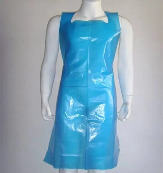 Plastic Disposable Widely Used PE Smock Apron